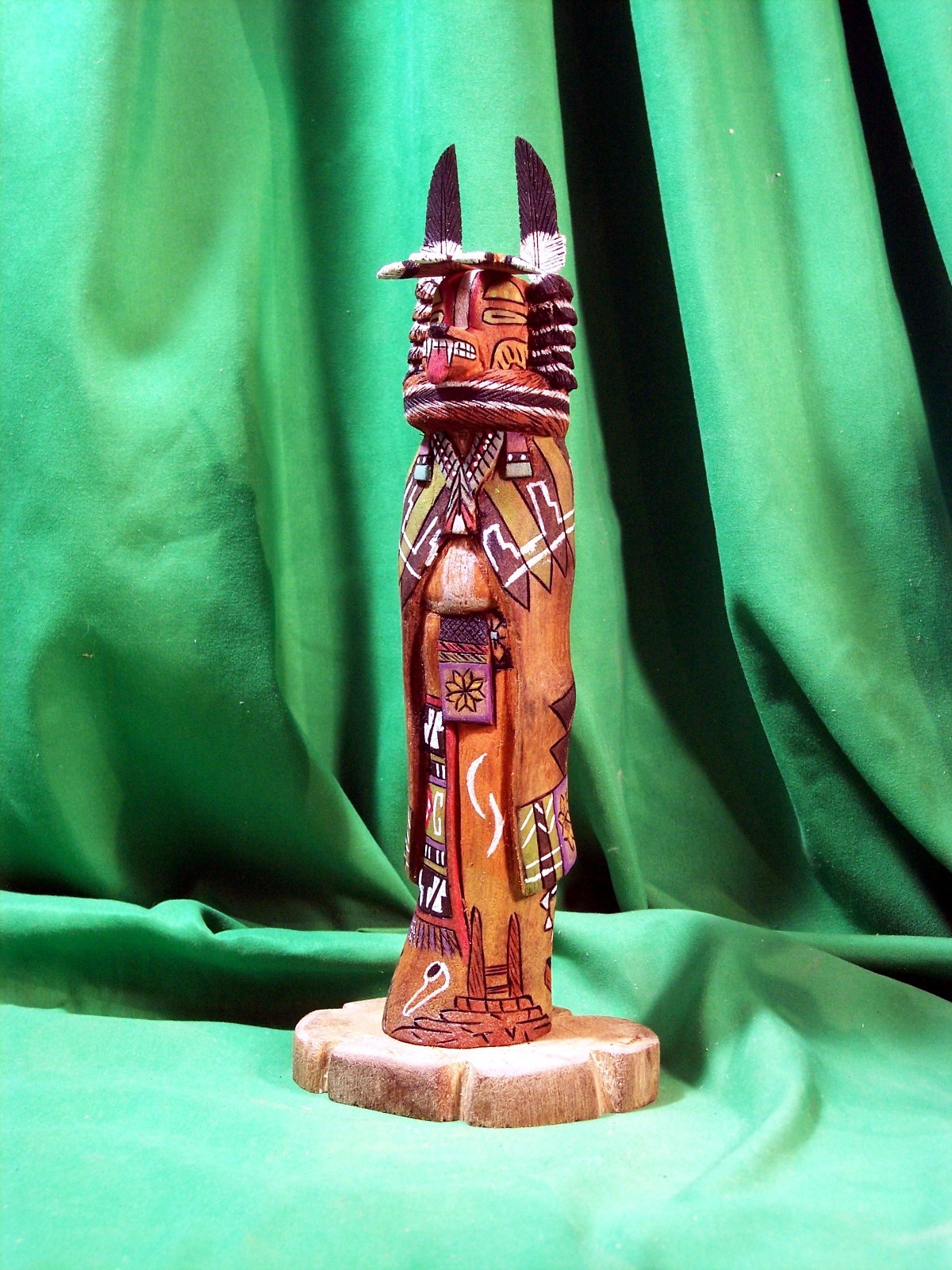 Hopi Kachina Doll - The Badger Kachina by Wally Grover - Amazing