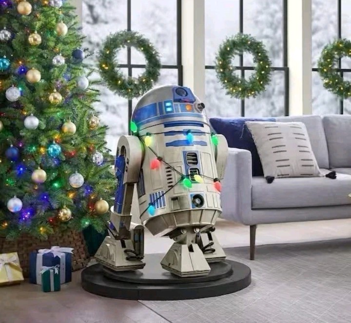 Star Wars 3.5ft Animated LED R2-D2 with Sound and Light Effects