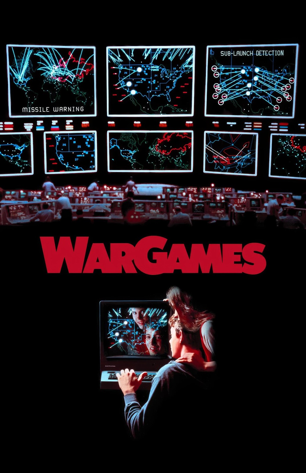 Wargames 1983 Poster Print Wall Art Movie Decor