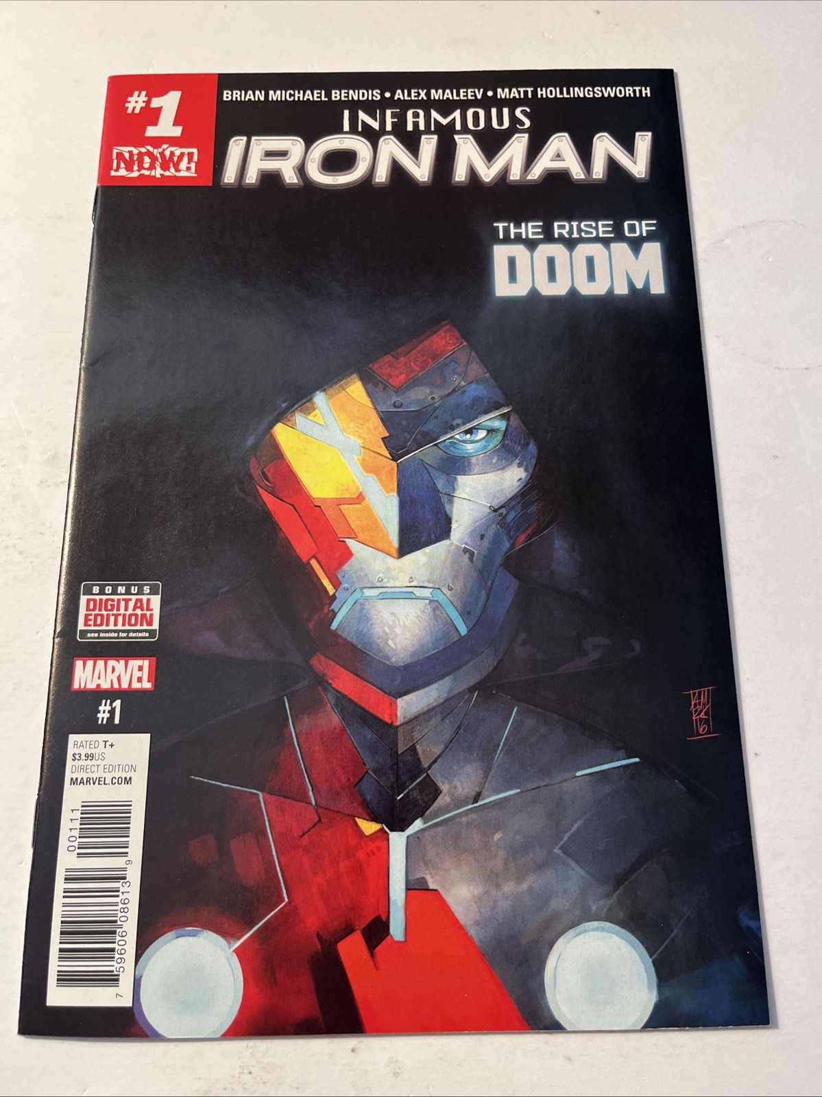 INFAMOUS IRON MAN #1 Marvel Comics December 2016 1st Print VF/NM Unread Copy
