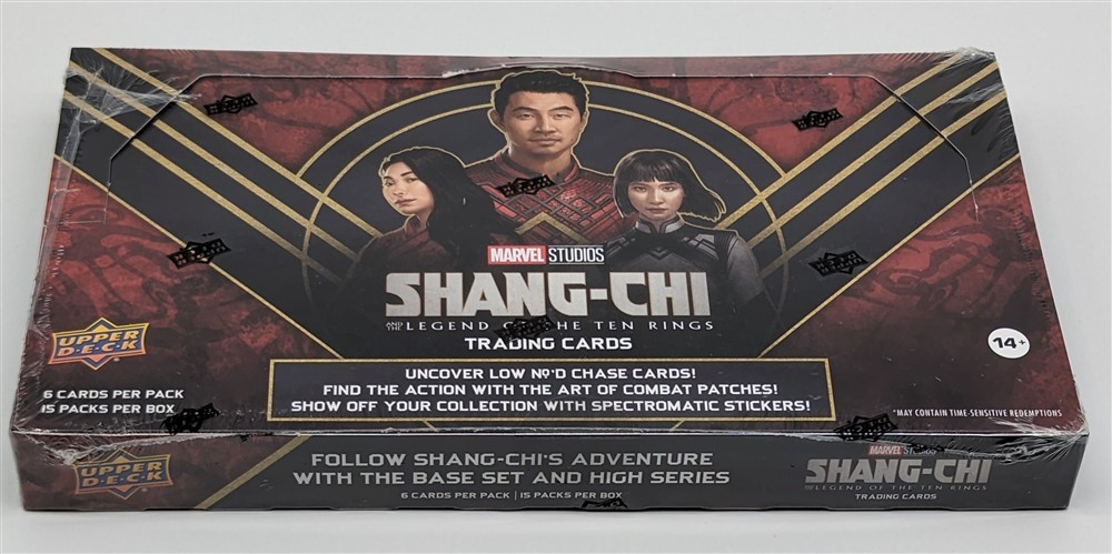 Sealed Hobby Box 2023 UD Marvel Shang-Chi Legend of the Ten Rings Trading Cards