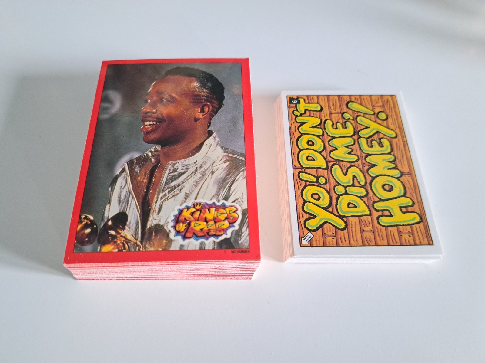 Kings of rap cards full set of 66 topps 1991 mint condition with stickers