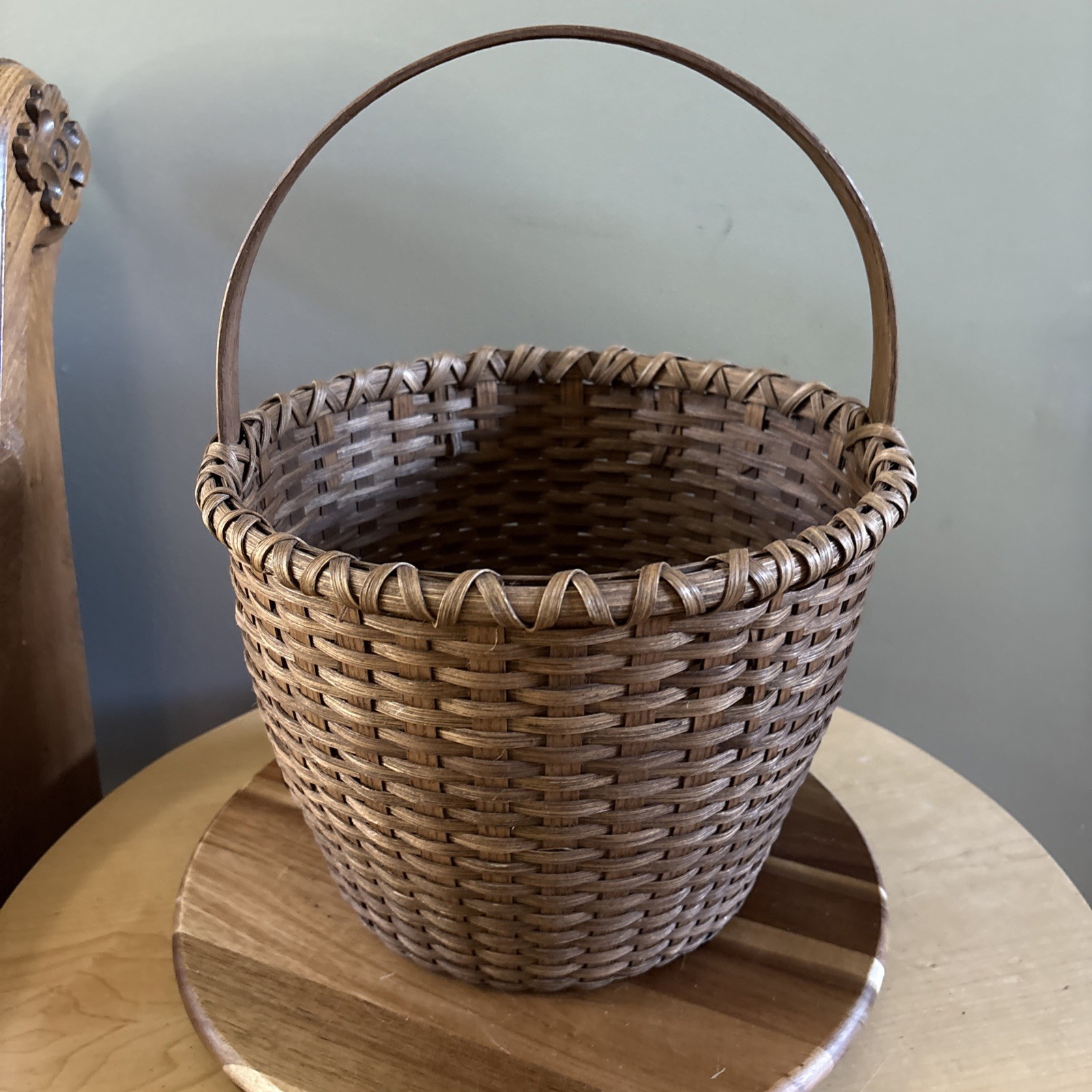 antique New England handmade Basket