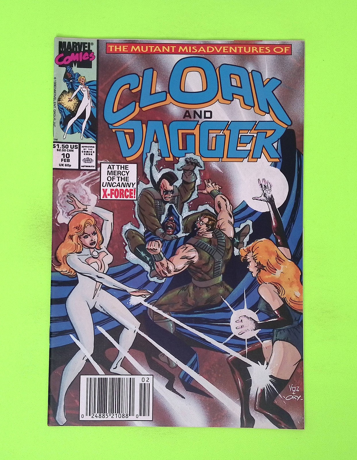 Mutant Misadventures of Cloak and Dagger #10 1990 Marvel Comics 1st App SD19-162