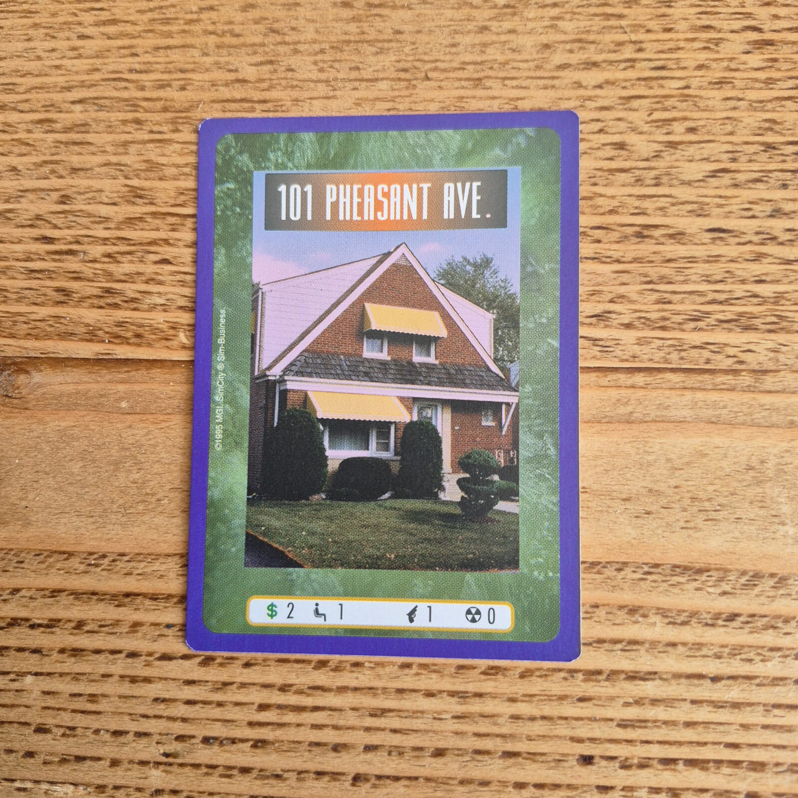Sim City: The Card Game CCG (1994) Trading Card Singles