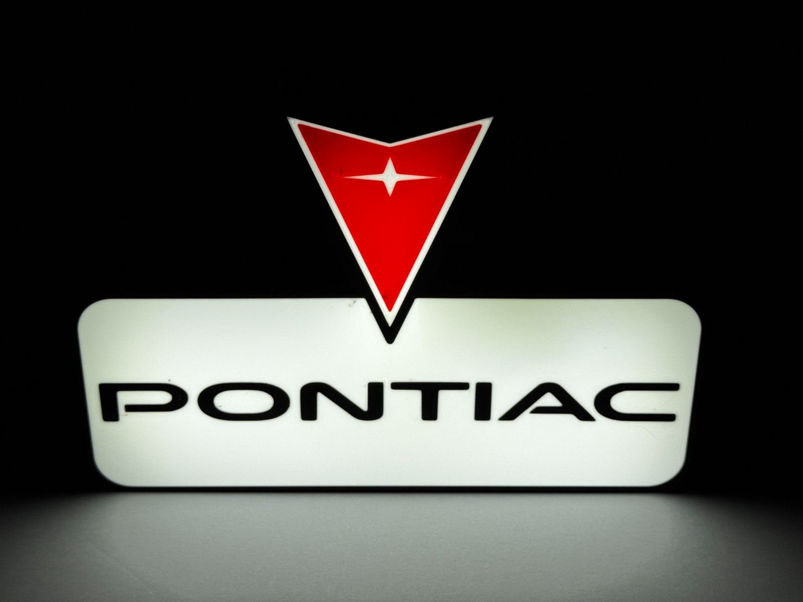 PONTIAC - Automotive Lighted Sign