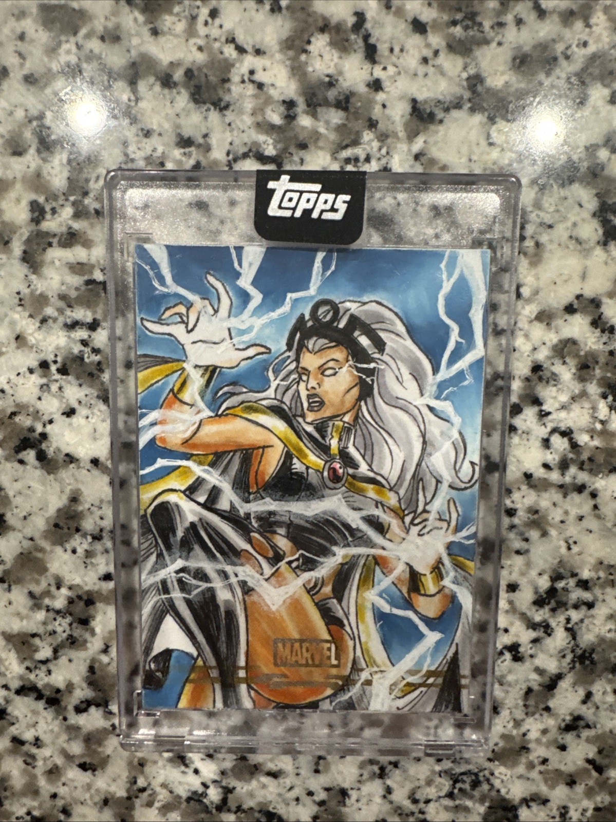 2026 Topps Marvel Mint Storm 1/1 Sketch by Ronel Gravo
