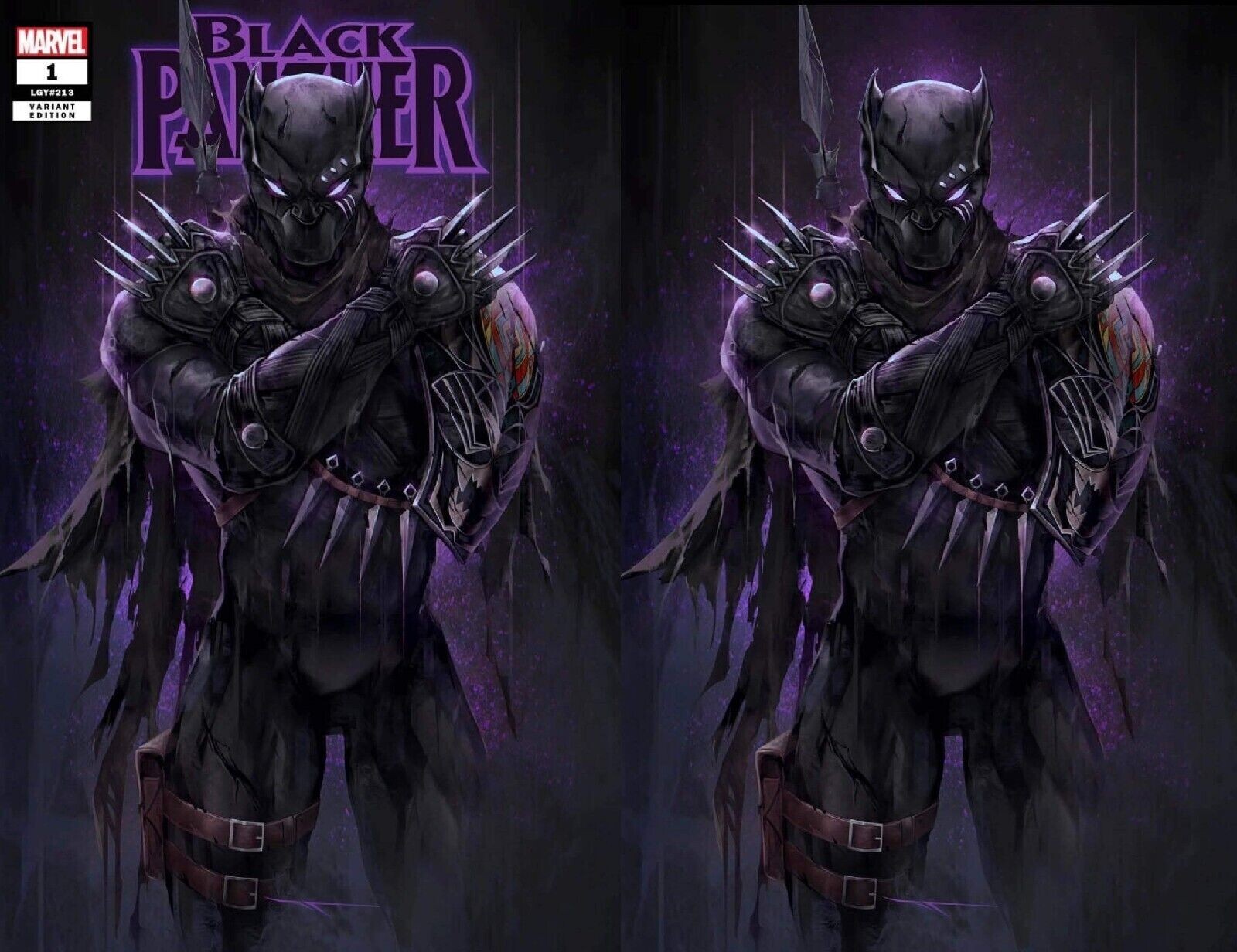 Black Panther #1 NM Ivan Tao Trade Virgin  Variant Set 1st Beisa