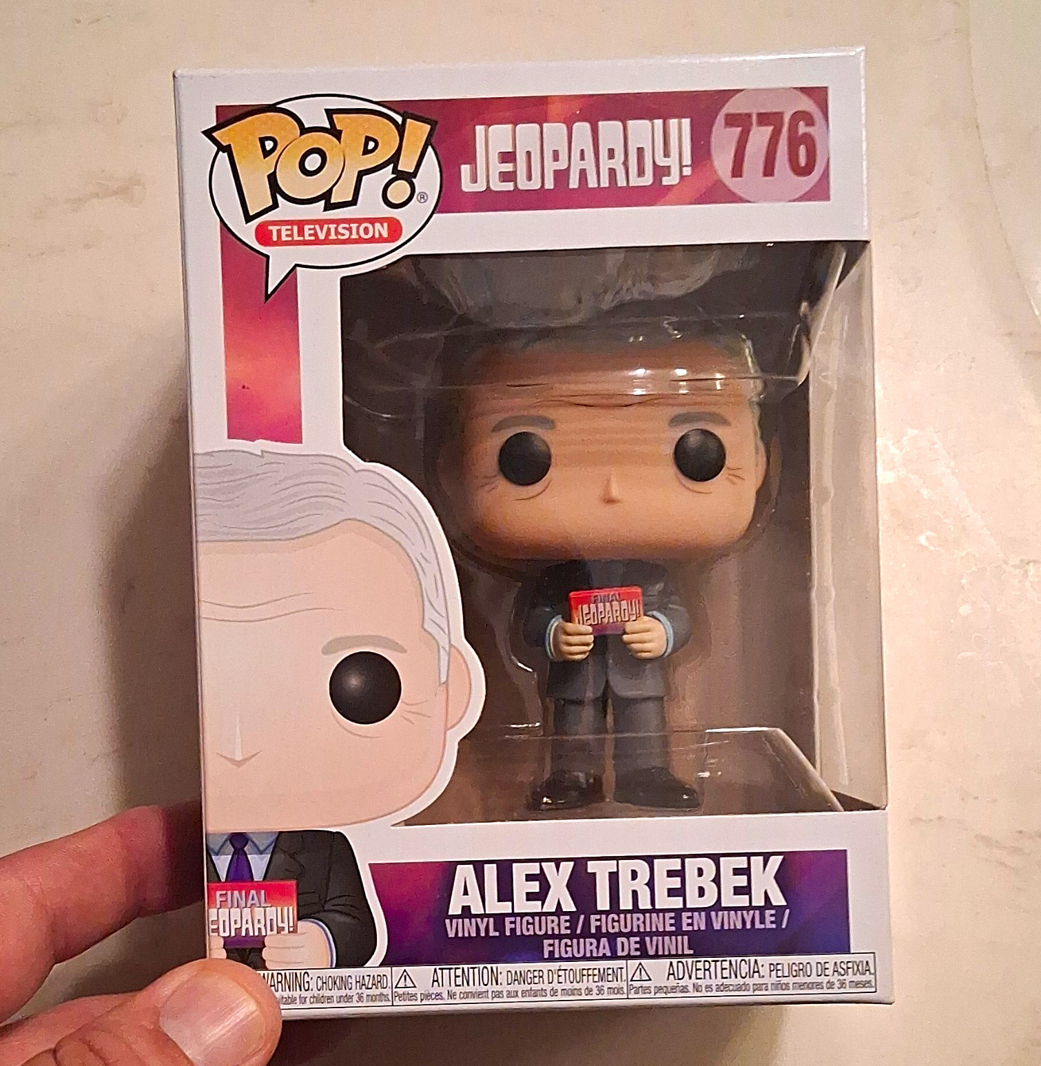 Funko Pop Television Jeopardy Alex Trebek  #776