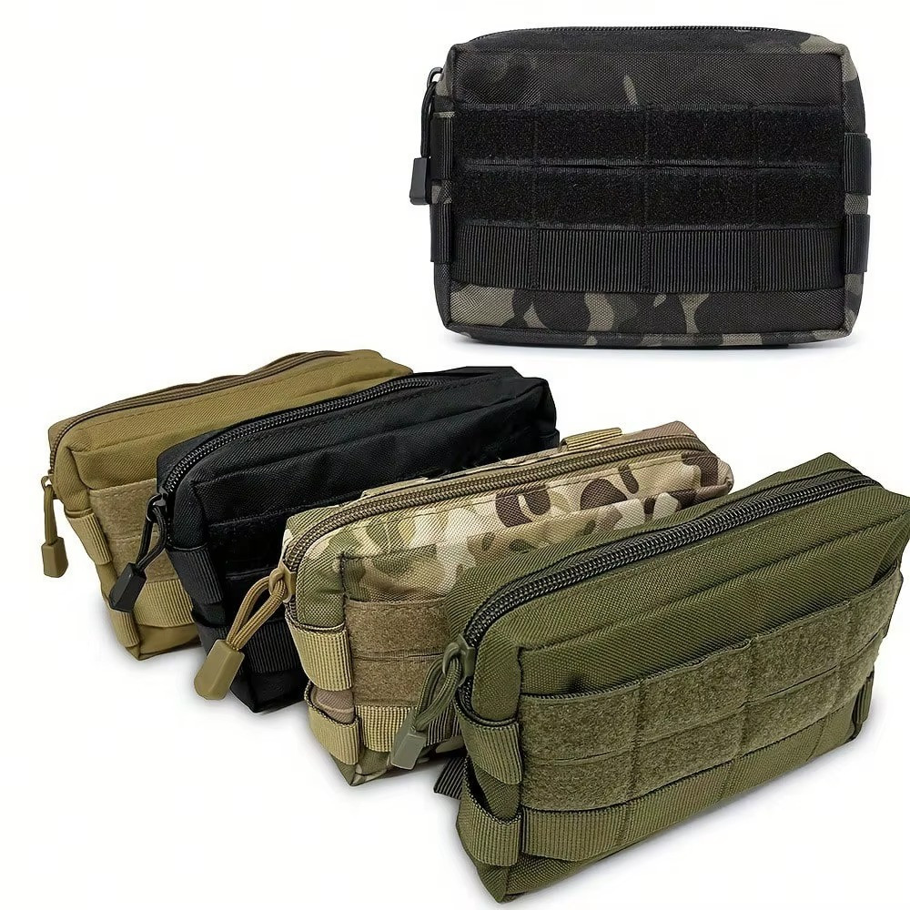 CP Black Tactical Molle Pouch EDC Waist Phone Bag Same Day 🚛✅