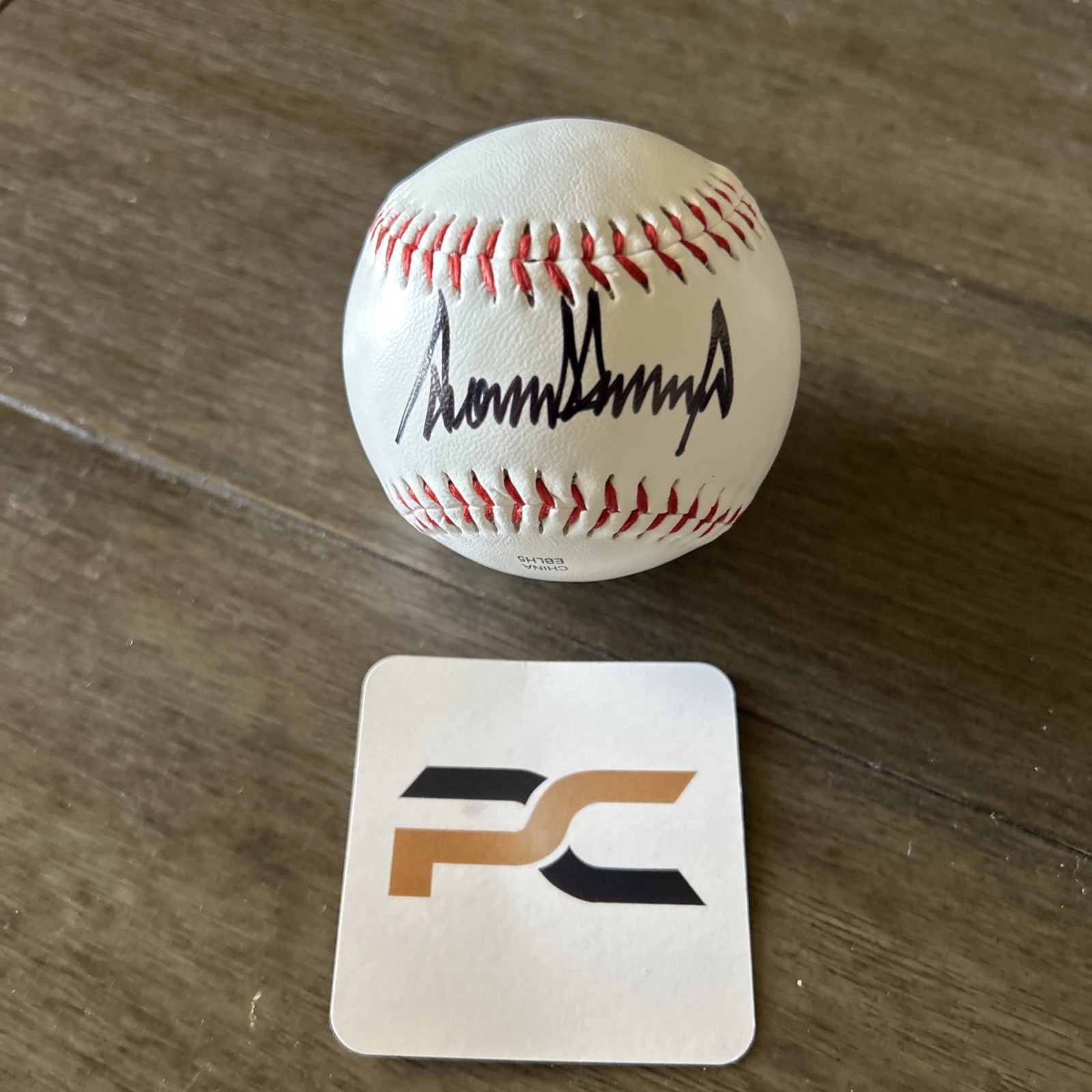 Donald Trump Signed Baseball W/Pro-Cert COA Autographed Ball