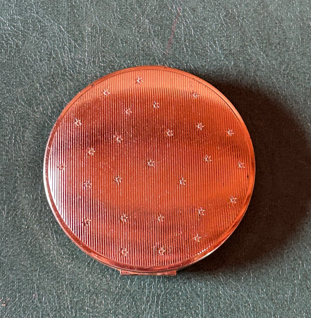 Vintage Elizabeth Arden Ardena Invisible Veil Powder Compact Mirror Original Puf