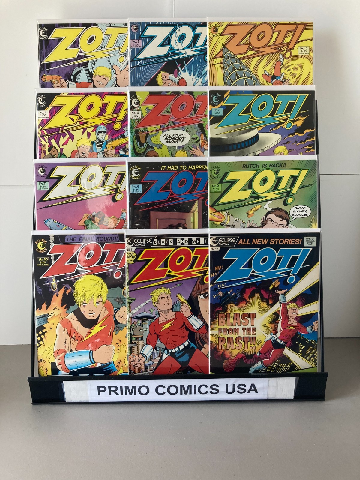 PRIMO:  ZOT #1-21 lot 1984 Eclipse Comics b7