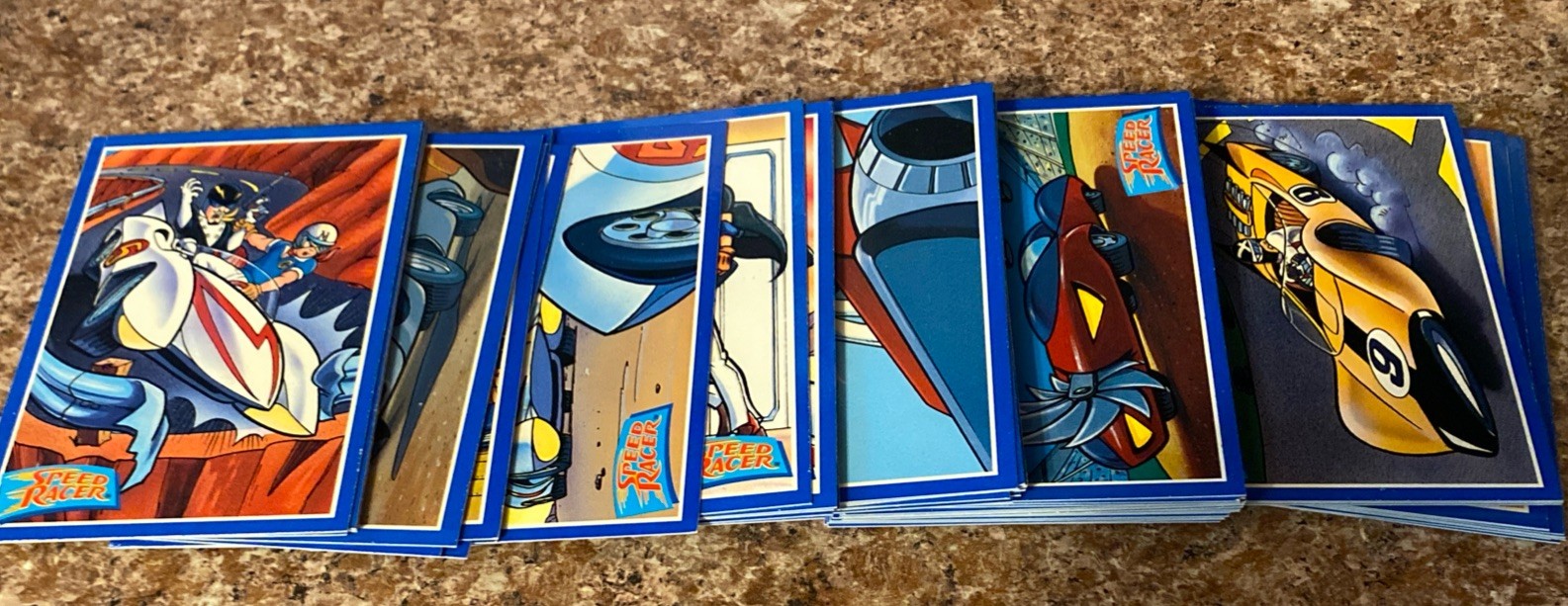 SPEED RACER 1993 PRIME TIME COMPLETE BASE CARD SET OF 55 MINT