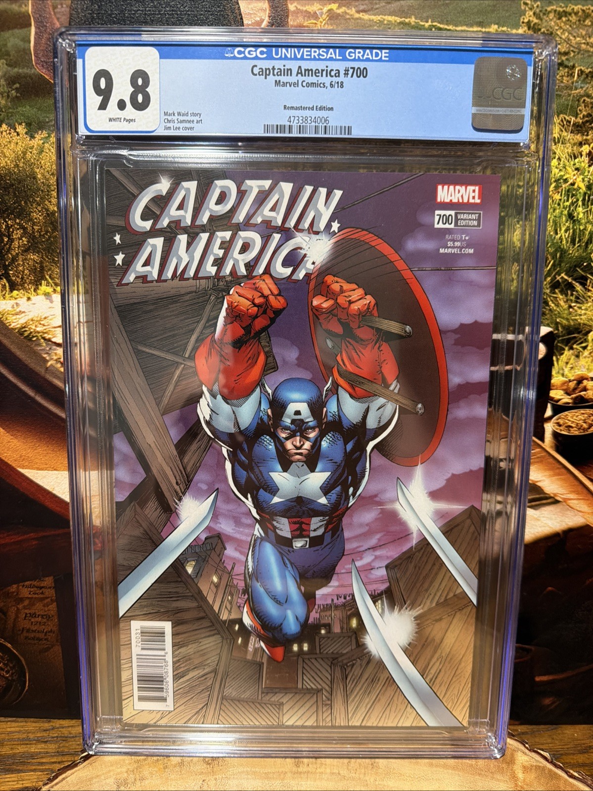 Captain America #700 (Remastered Edition) CGC 9.8 Marvel Comics
