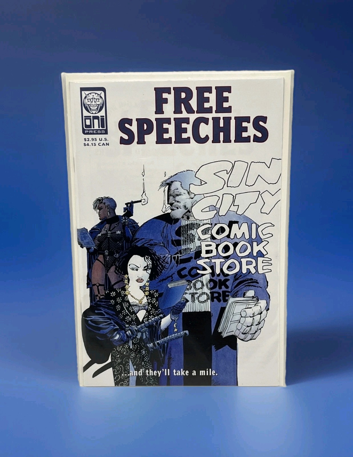 Free Speeches #1 Oni Press 1998 Frank Miller Dave Sim Will Eisner Sin City Comic