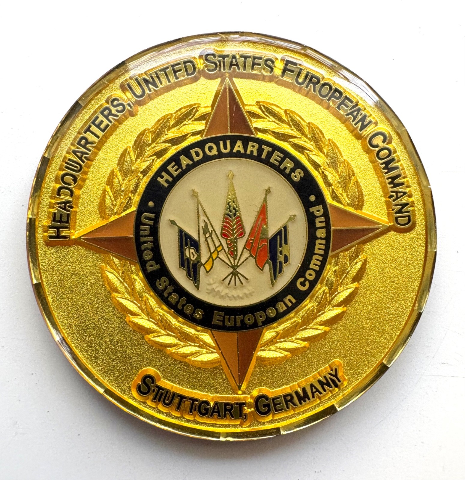 European Command (EUCOM) Challenge Coin, combined shipping