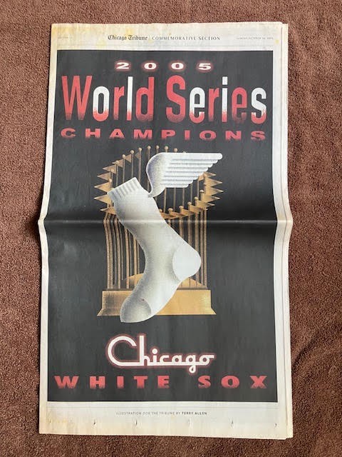 2005 Chicago Tribune White Sox World Series Champions 26pg Commemorative Section