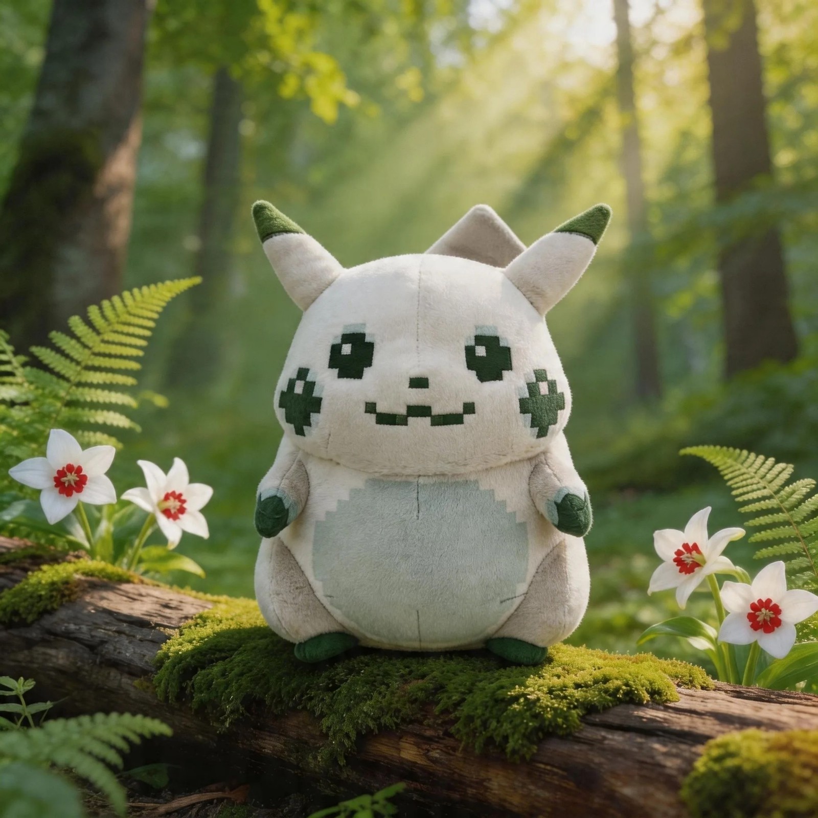 Pikachu Of The Beginning Plush 30th Anniversary Pokemon Red Green New 2026