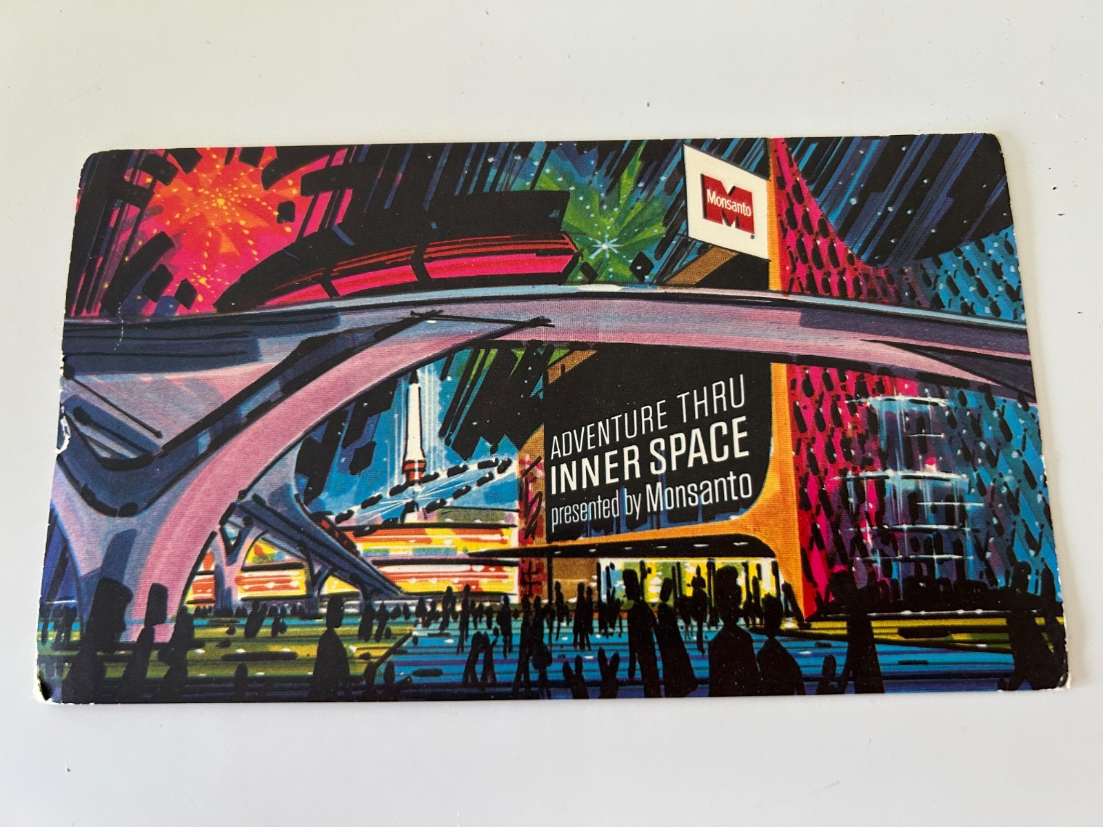 Adventure Thru Inner Space Disneyland Postcard