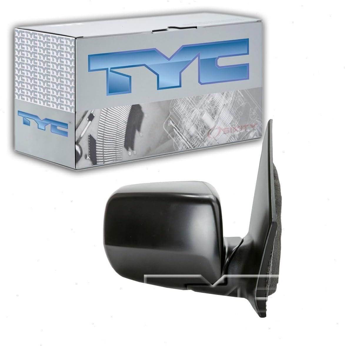 4790031 Door Mirror Right-Side Compatible with 2003-2008 Honda Pilot