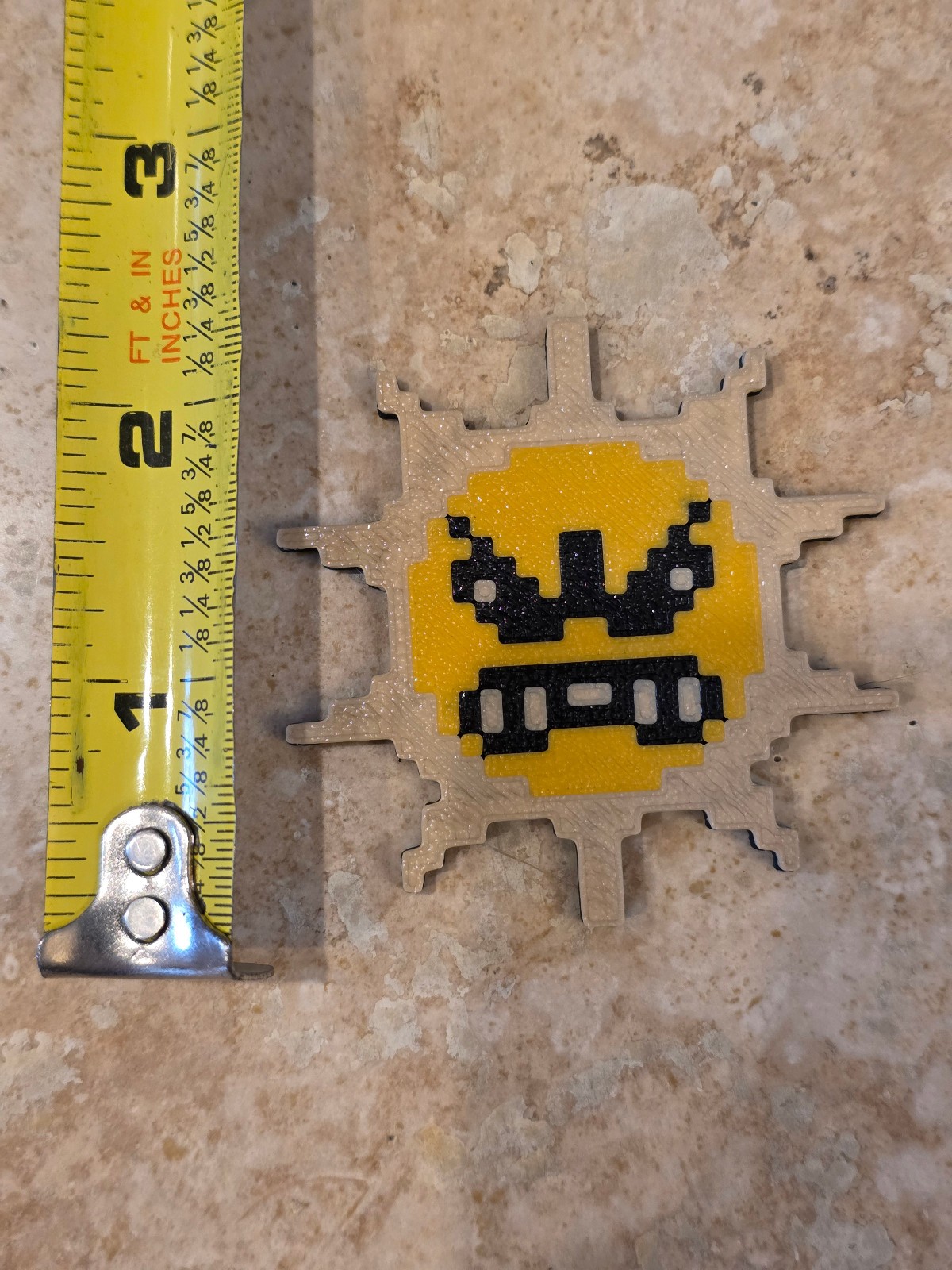 Super Mario 3 NES Sprite 3D Printed Magnets