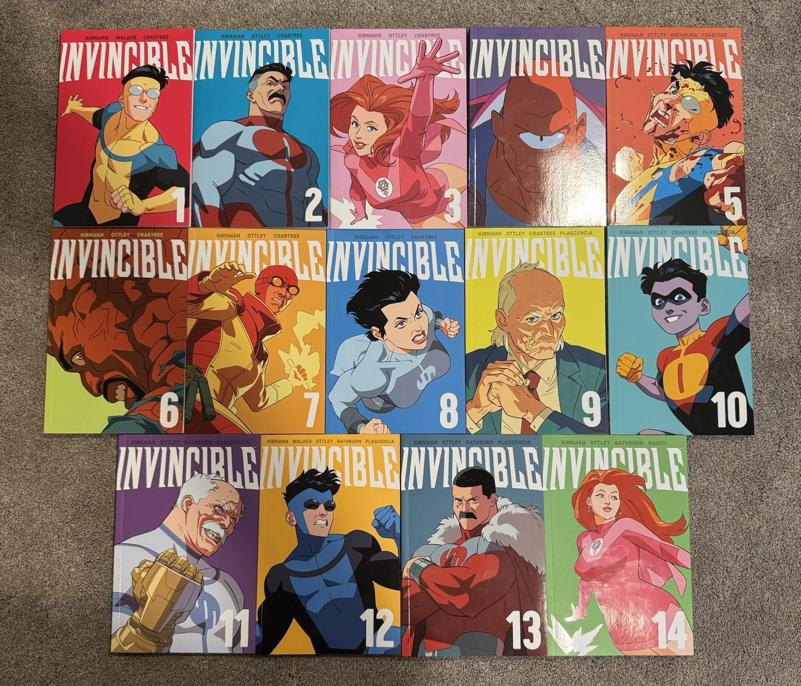 Invincible New Edition Paperback TPB Image Comics Volumes 1-14