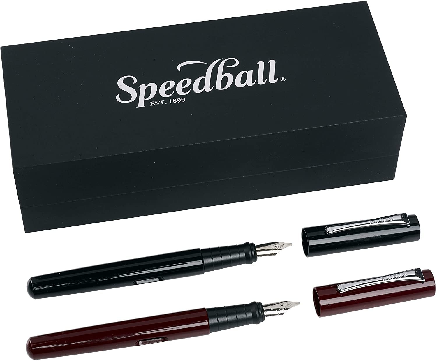 Speedball 002907 Calligraphy Fountain Pen Gift Set, Black Kitchen