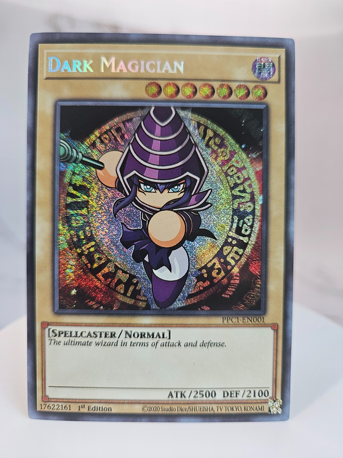 Dark Magician - Power Pro *ENGLISH* Alternate Art Chibi PPC1 - Secret Rare