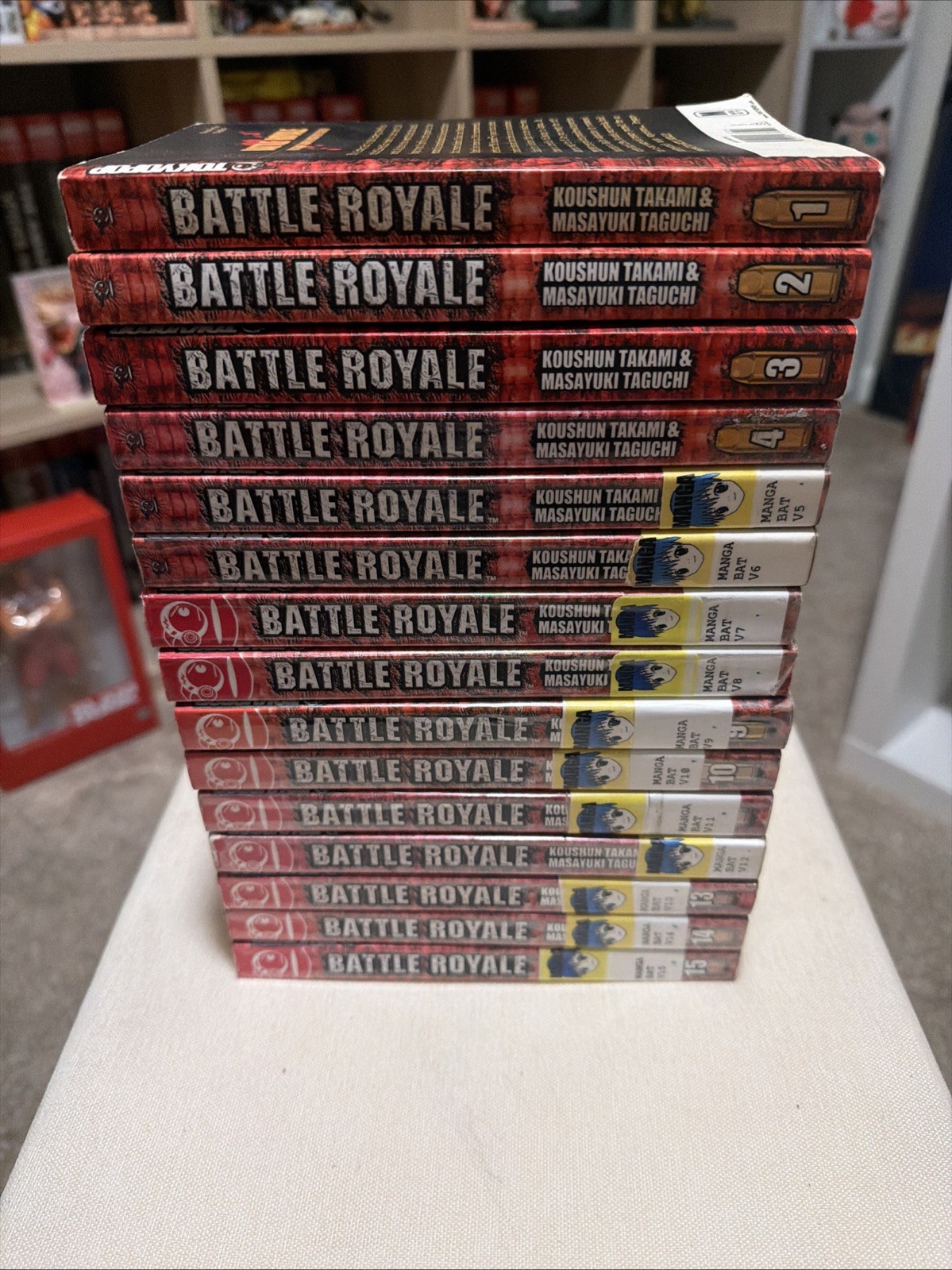 Battle Royale Manga *rare/oop -complete set