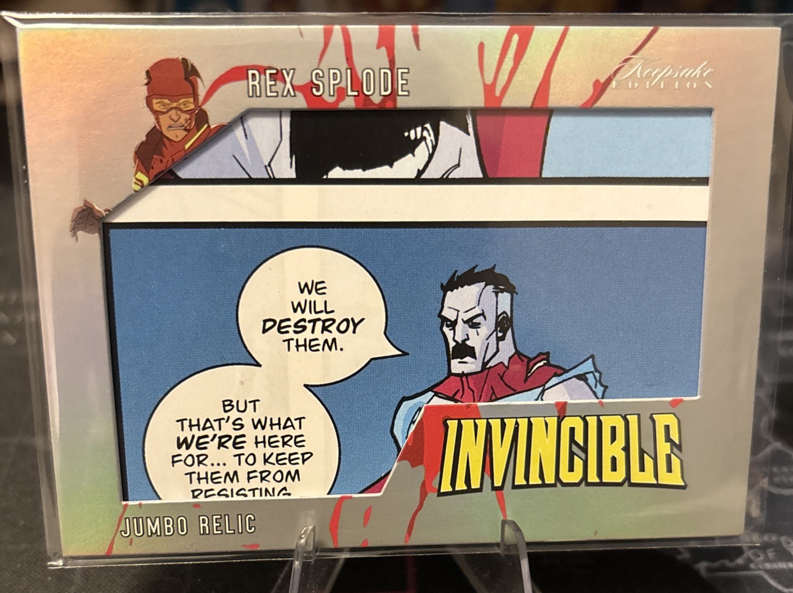 Invincible Season 2 Rex Splode Jumbo Relic Super Cut