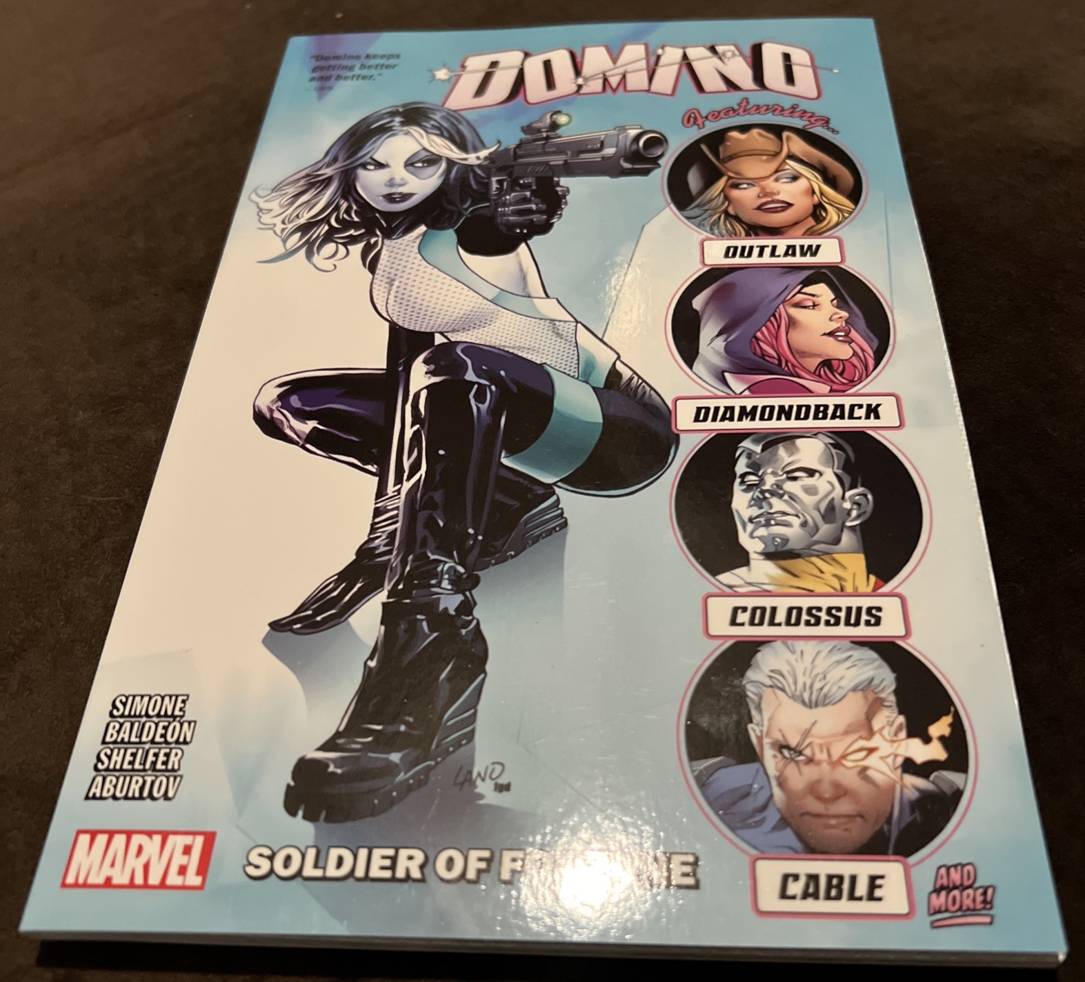 Domino Vol. 2 : Soldier of Fortune by Fabian Nicieza (2019, Trade Paperback)