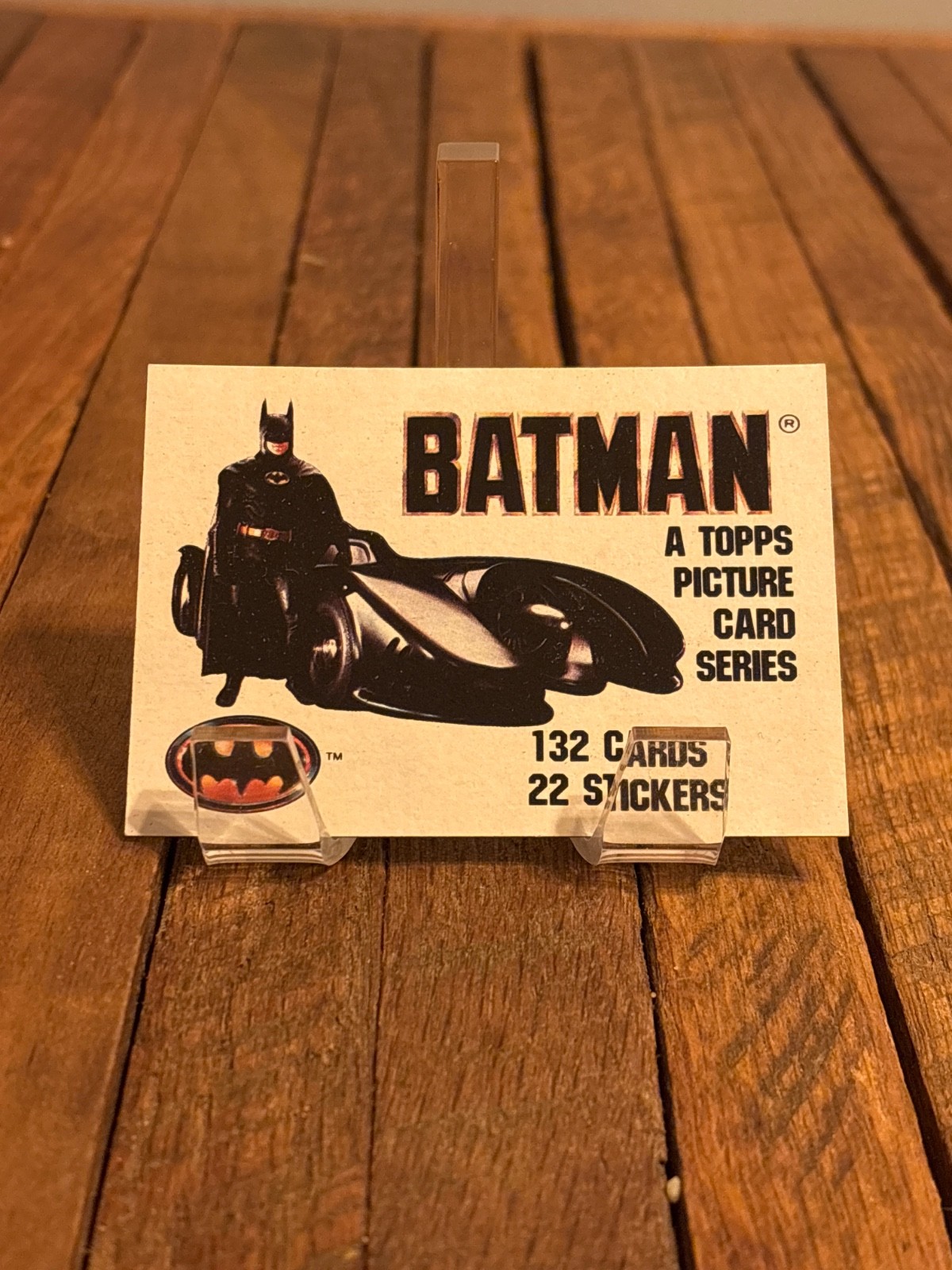 1989 topps batman complete set 1-132 no stickers
