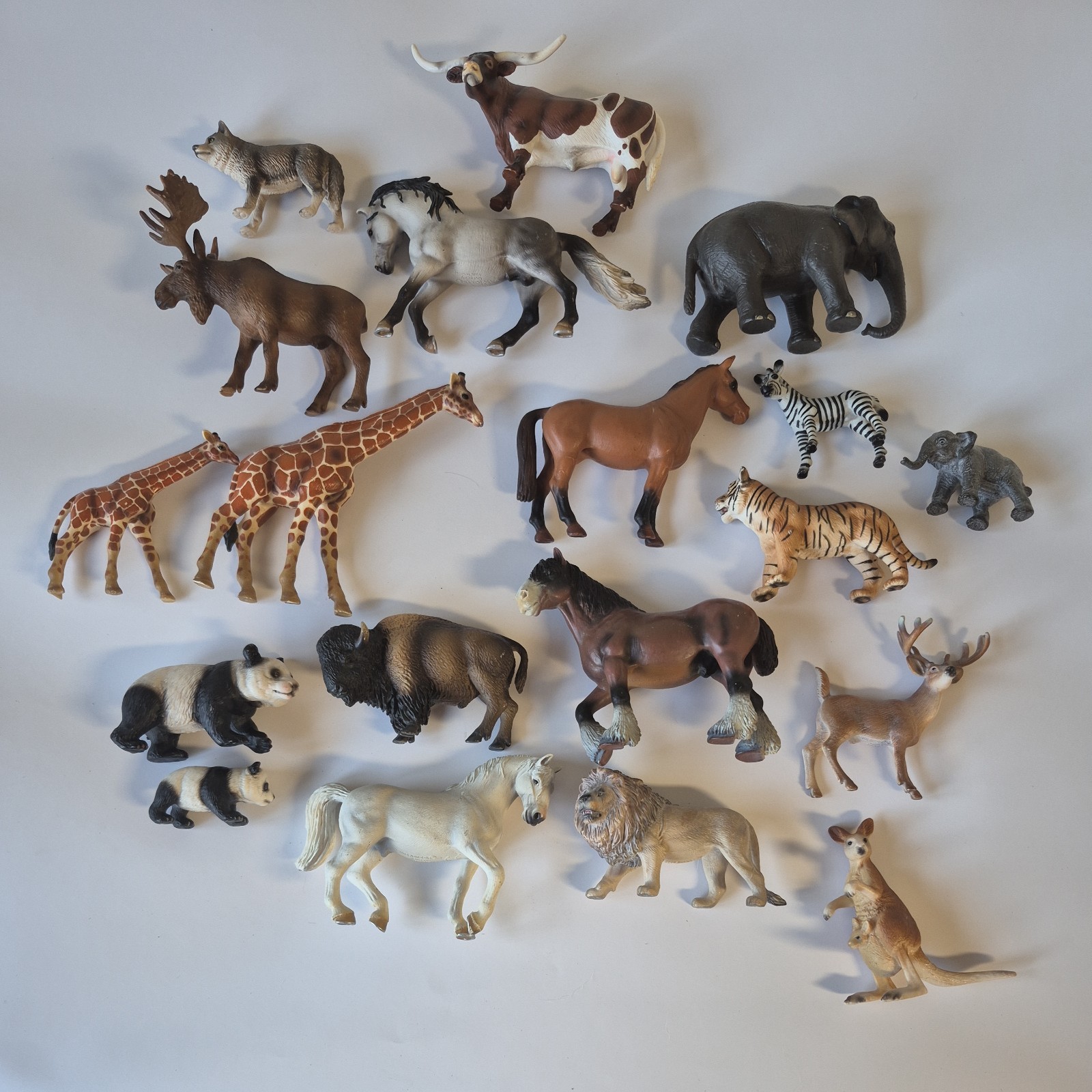  Rare  Schleich American collection Wildlife Series lot of 19