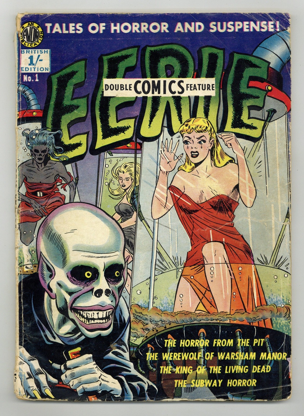 Eerie #1 GD/VG 3.0 1952