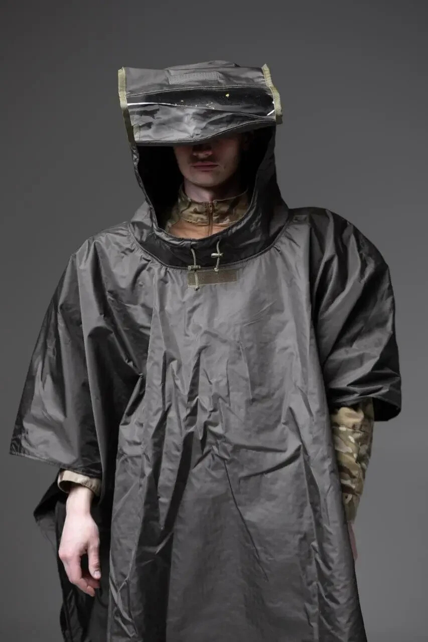 Anti-Thermal Vision Poncho Cloak Additional Foil Barrier🇺🇦