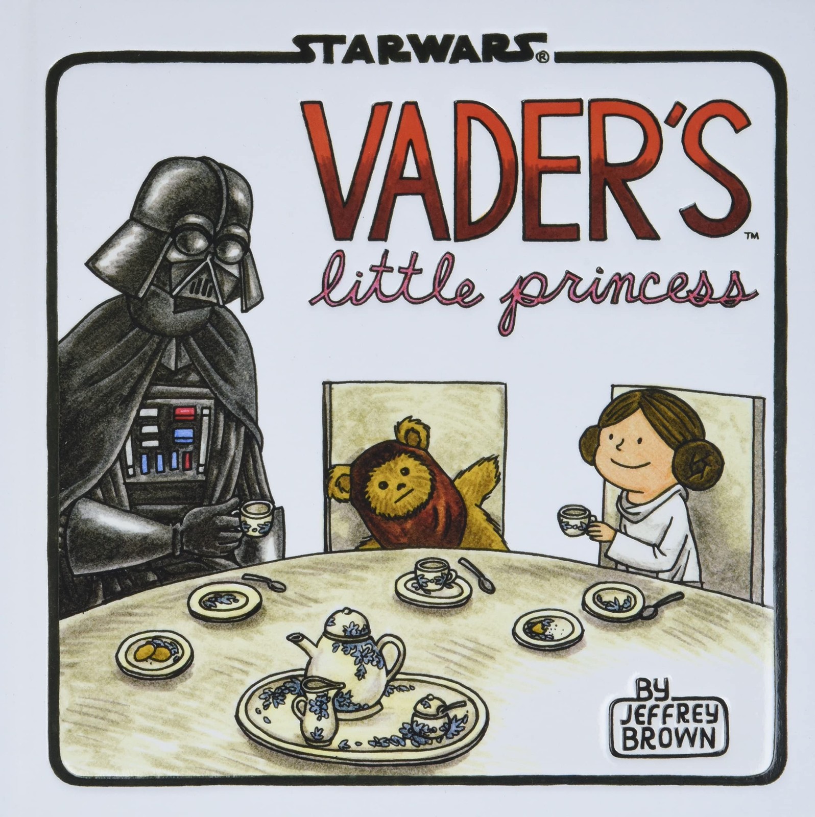 Vader\'s Little Princess - hardcover Brown, Jeffrey