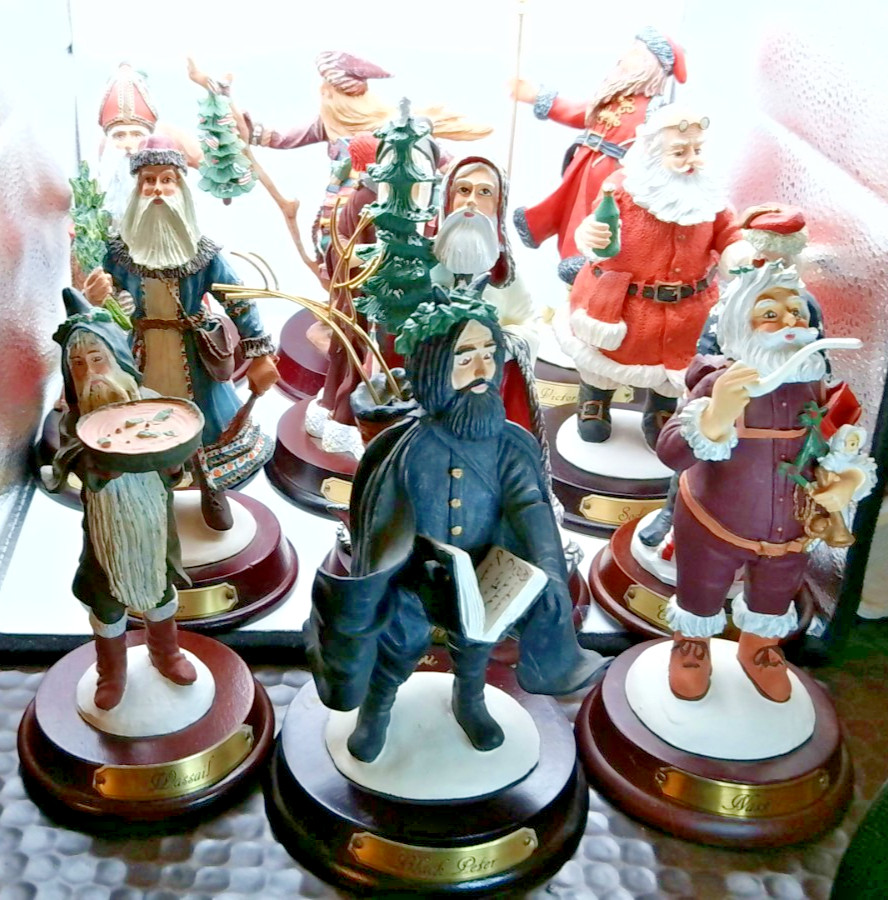 Duncan Royale History of Santa Claus Collection - 12 Figurines (6-8