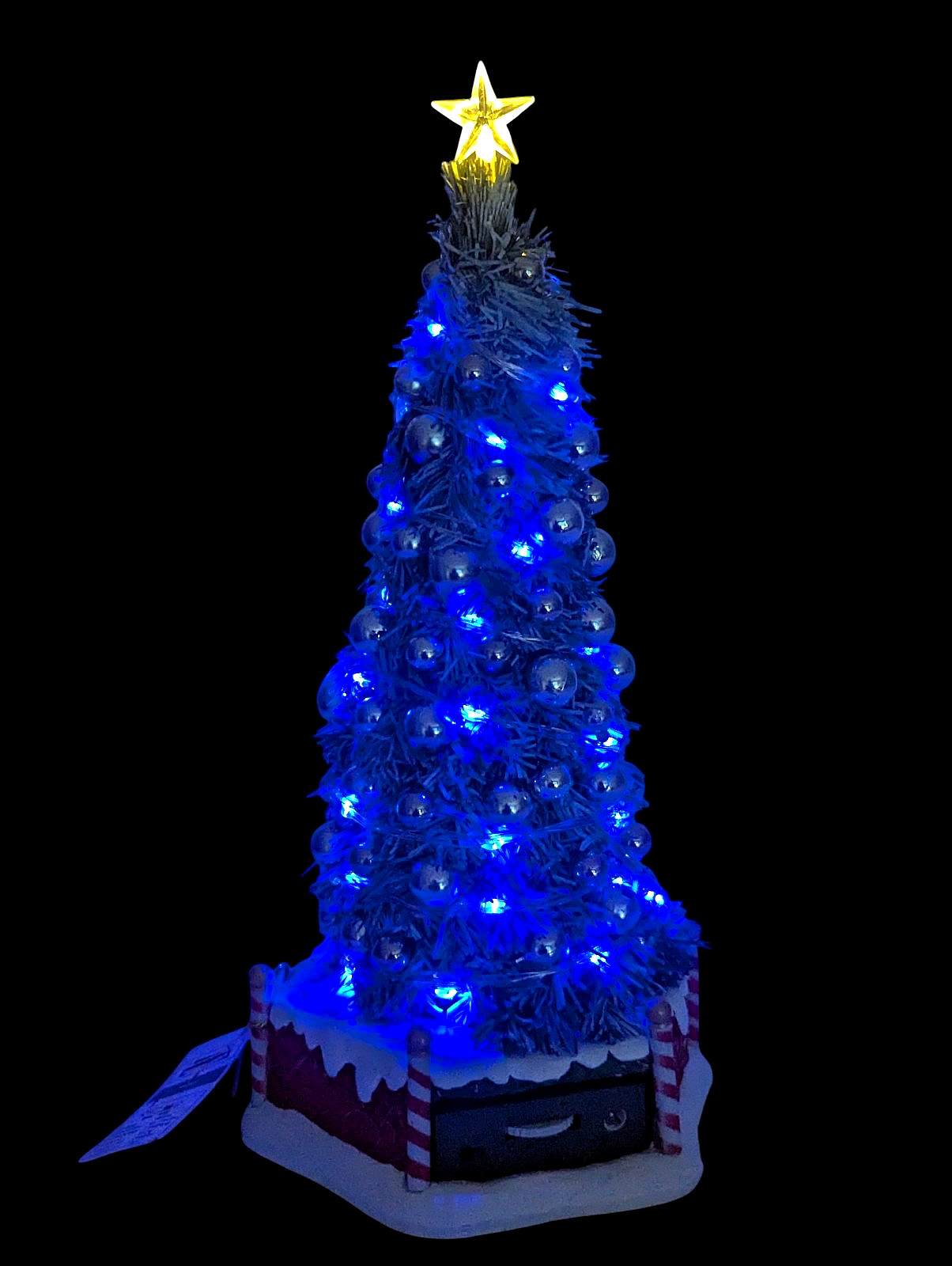 Lemax Sights & Sounds New Majestic Christmas Tree Holiday Village Musical LED’s