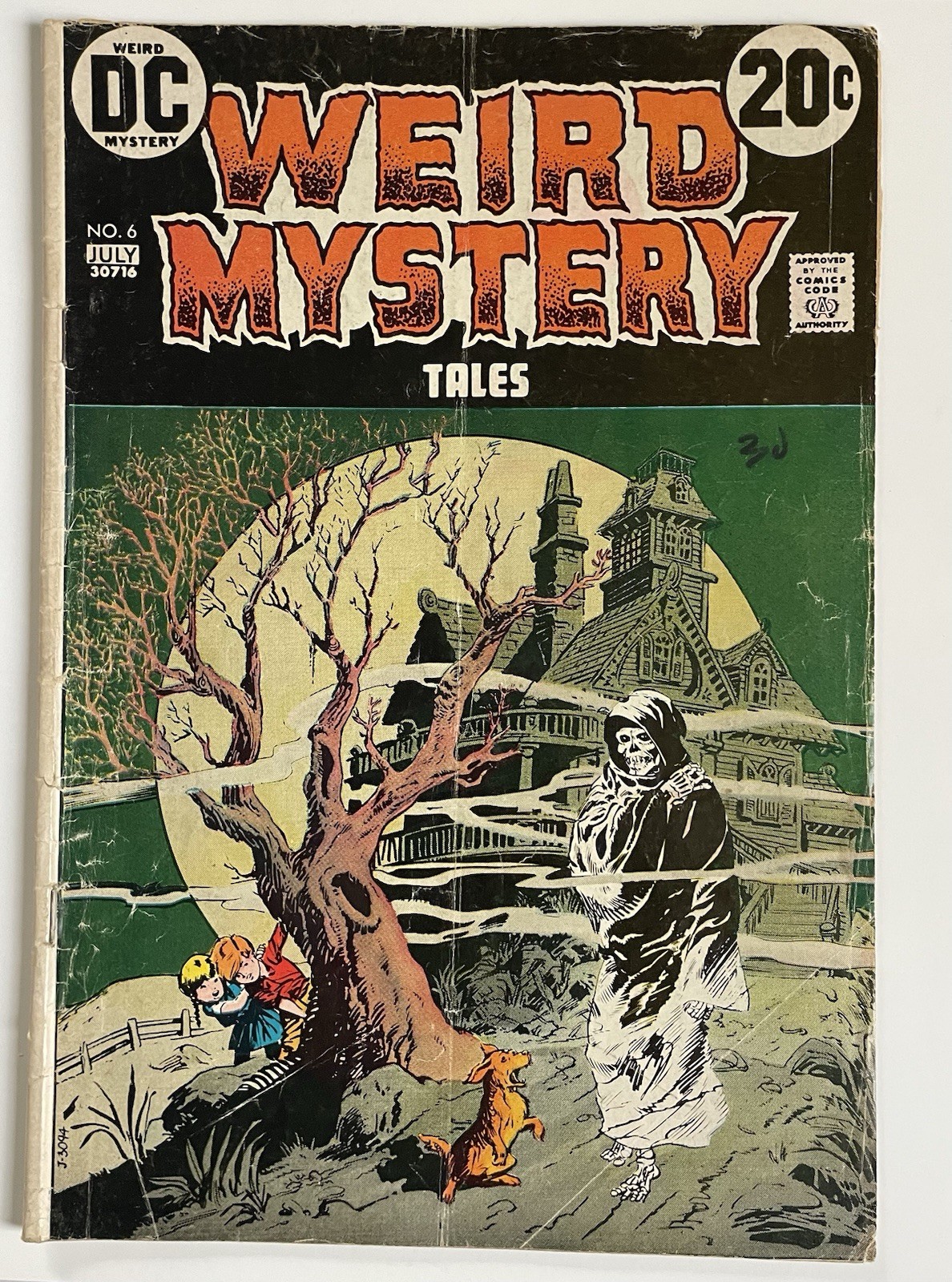 Weird Mystery Tales 6 1973 DC Comics Bronze Age Horror