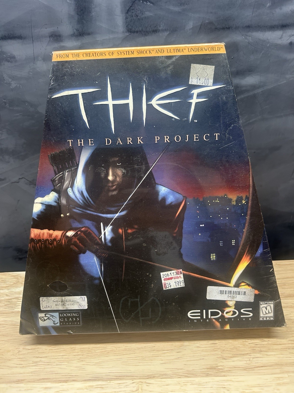 Thief The Dark Project EIDOS Trapezoid Big Box PC New Sealed