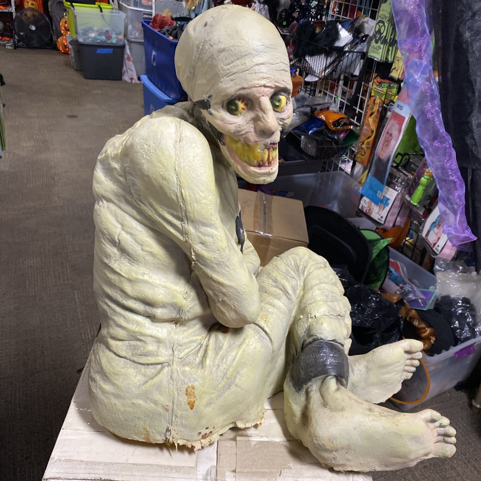 Halloween Prop SPASM ultra rare prop. Morbid. Russian Sleep Experiment. Video.
