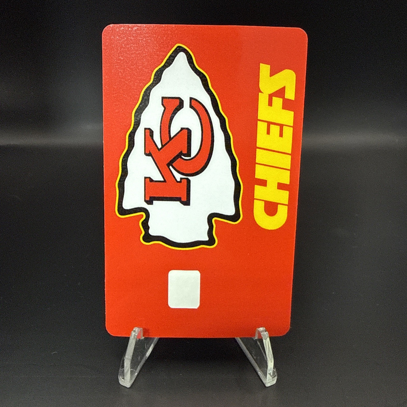 Kansas City Chiefs Debit Card Skin Sticker
