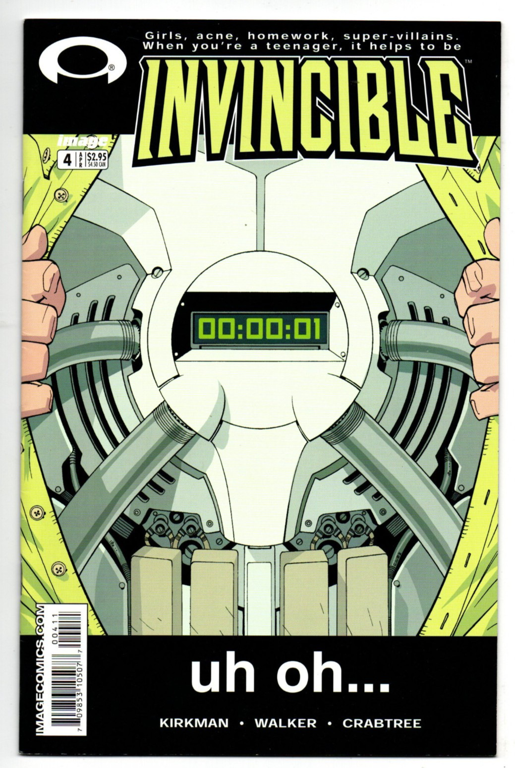 Invincible #4 VF/NM High Grade Key 1st Print Image Comics 2003 Robert Kirkman
