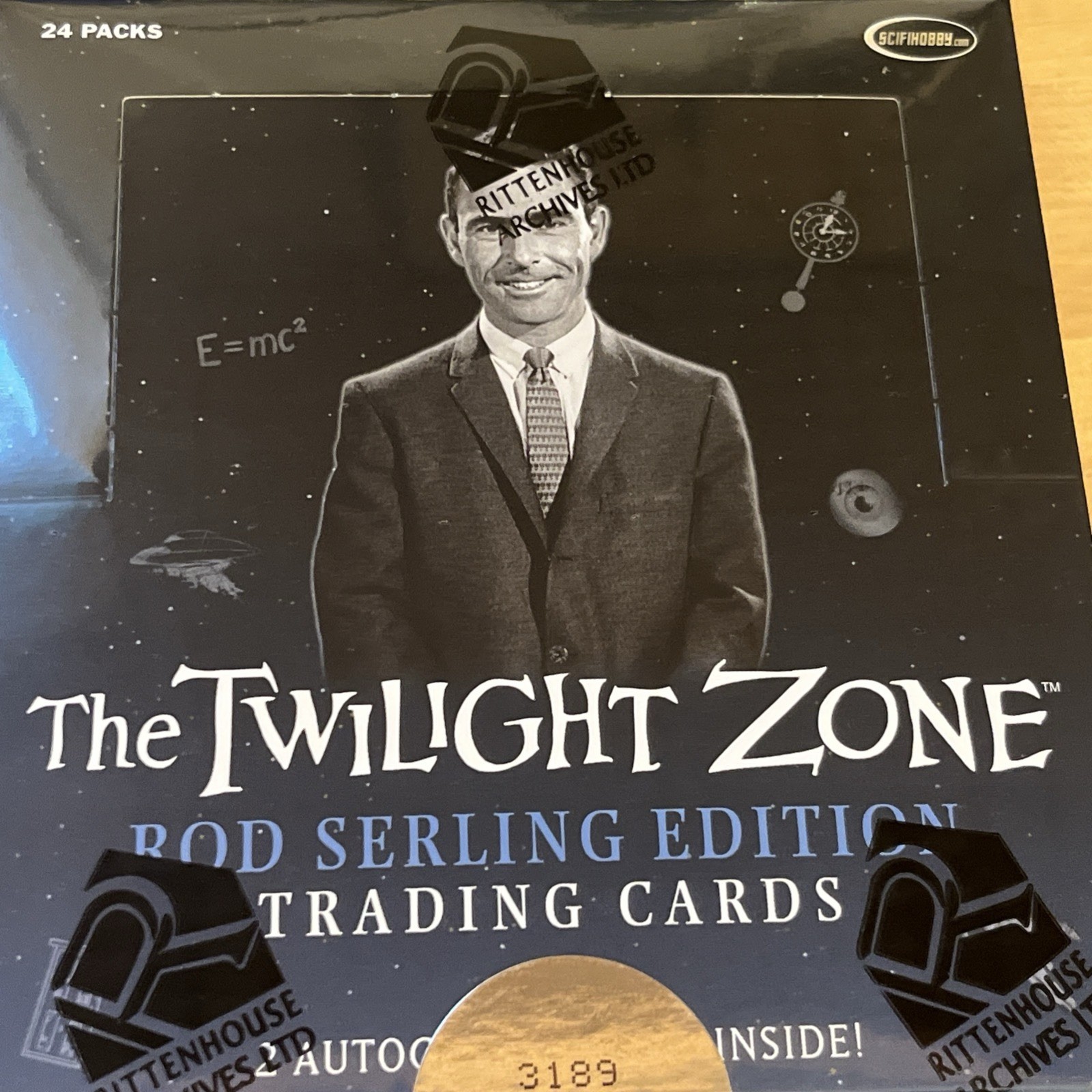 2019 The Twilight Zone Rod Serling Edition Factory Sealed Box In Mint Condition