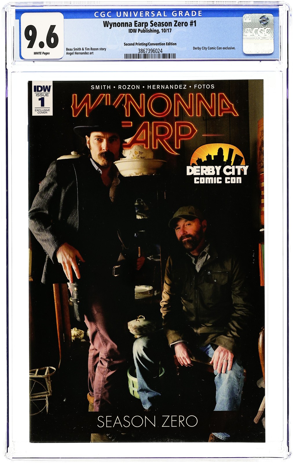 Wynonna Earp Season Zero 1EXC CGC 9.6 2017 3867396024