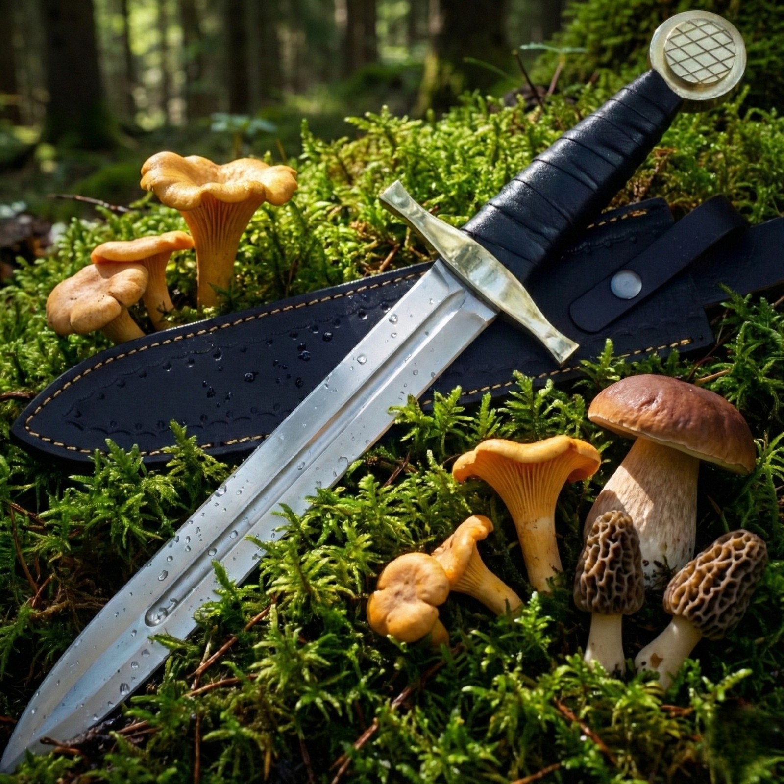 Custom Hand Forged D2 Steel Sword 19