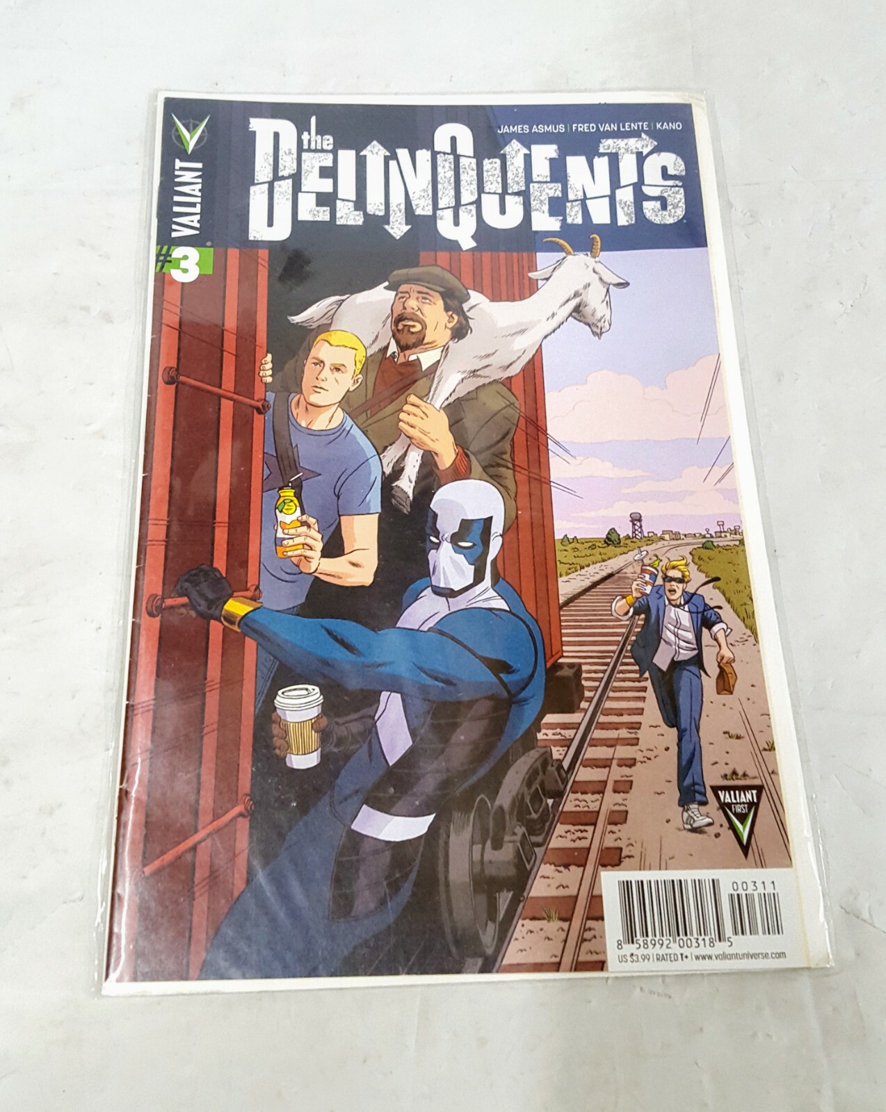 Valiant Comics The Delinquents October 2014 Valiant First Comic Book Issue #3