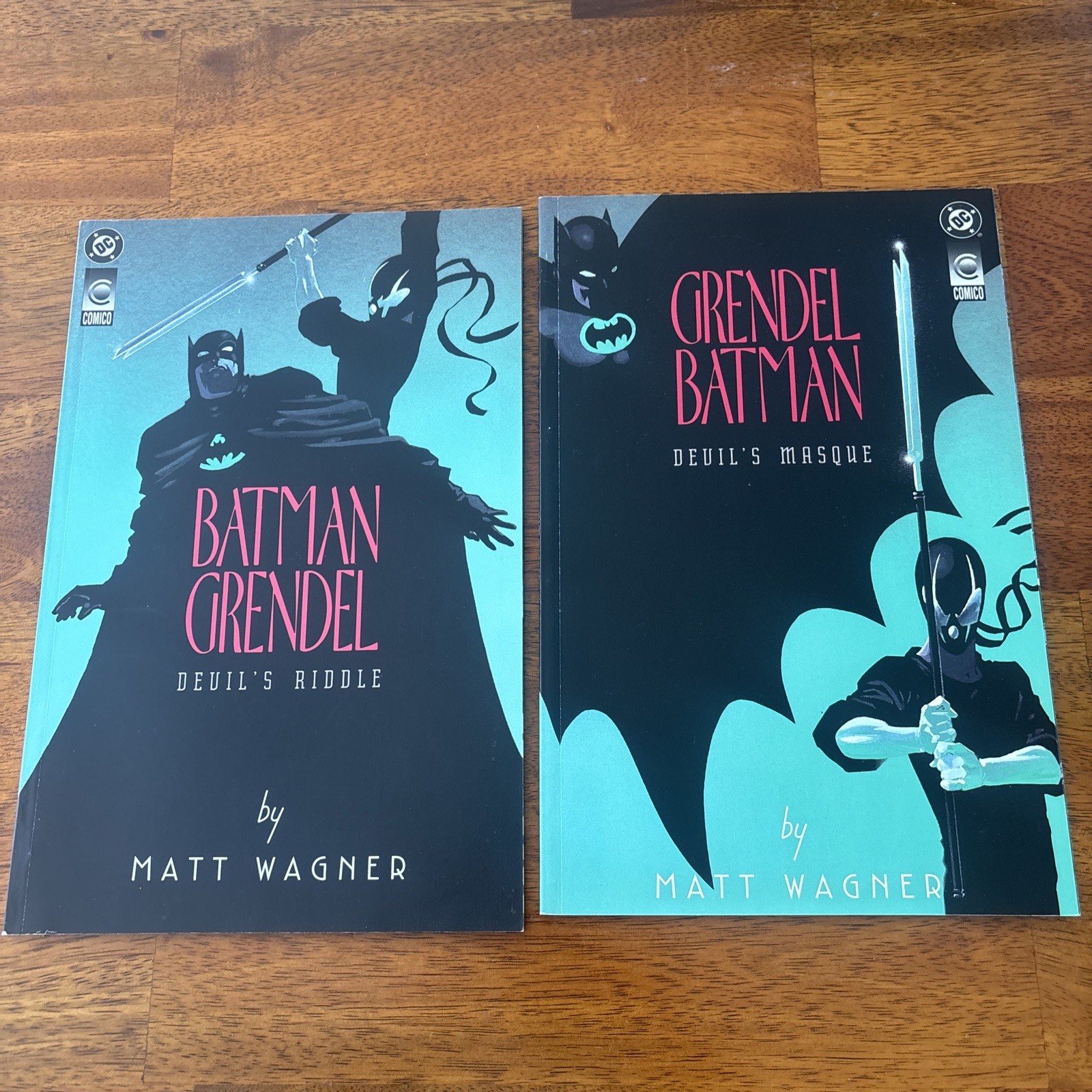 Batman/Grendel Devil's Riddle/Masque #1-2 by Matt Wagner 1993 DC/Comico