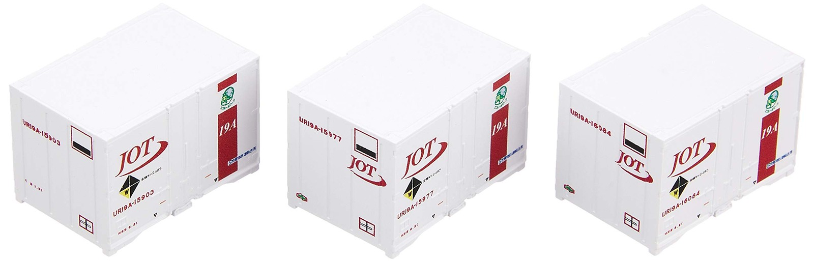 TOMIX N gauge UR19A-15000 type container, Japan Petroleum Transportation, red, 3